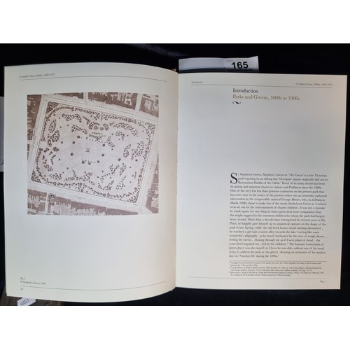 165 - A hardback book titled 'St. Stephen's Green Dublin 1660-1875' by Desmond McCabe. Published in Dublin... 