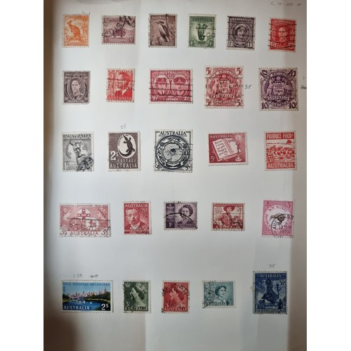 942 - A wonderful large collection of vintage stamps from British colonized countries such as Swaziland, T... 