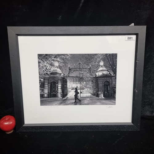 81 - Star Lot: A wonderful Patrick Donard (Irish photographer) giclée print of a photograph titled 'Leins... 