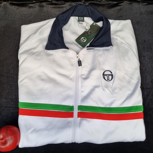 554 - A brand new Sergio Tacchini Dallas track top. Size UK 4XL.