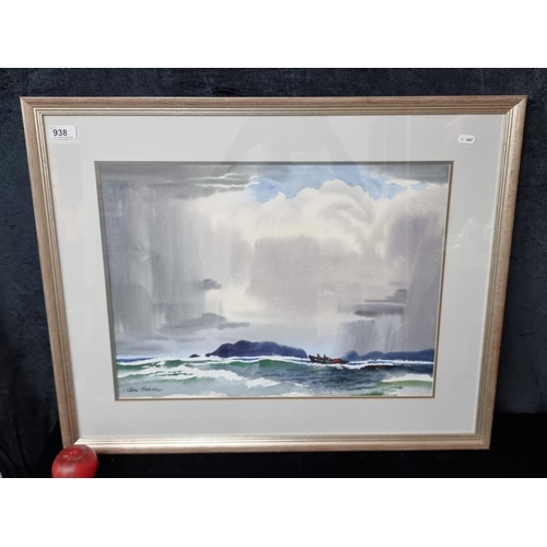 938 - Star Lot: An amazing original John Skelton (b.1925 - d.2009) watercolour and gouache on paper painti... 