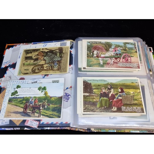 184 - An impressive collection of approx. 200 late 20th century Irish postcards including Dublin, Wicklow,... 