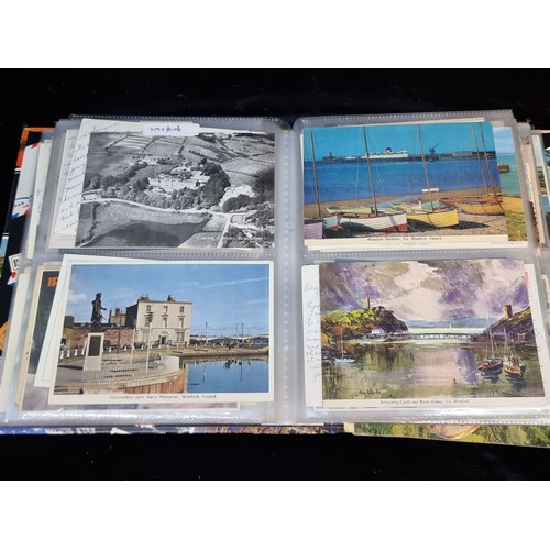 184 - An impressive collection of approx. 200 late 20th century Irish postcards including Dublin, Wicklow,... 