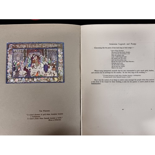 306 - A fantastic hardback book titled 'Armenian Legends and Poems' Illustrated and compiled by Zabelle C.... 