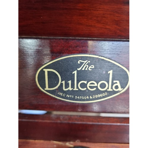 706 - Star Lot : A beautiful c. 1930s The Dulceola gramophone possibly originally purchased from Brady for... 