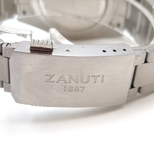 460 - Star Lot : A handsome example of a Zanuti GMT series automatic gentleman's wrist watch. An iconic re... 