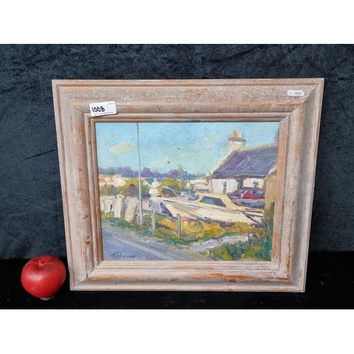 763 - Star Lot: An original Norman Teeling (b.1944) oil on board painting titled 