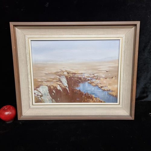 77 - Star Lot : An original Denise Ryan (Irish, 20th century) oil on canvas painting titled 