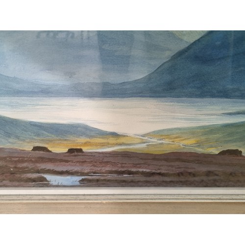 760 - Star Lot: A fabulous very large original Peter Knuttel (b.1945 - d.2023) watercolour on paper painti... 