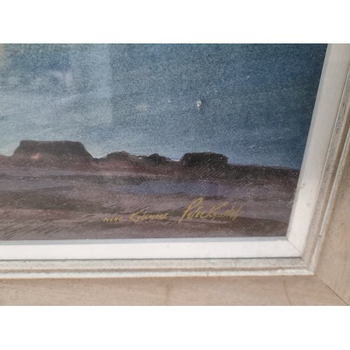 760 - Star Lot: A fabulous very large original Peter Knuttel (b.1945 - d.2023) watercolour on paper painti... 