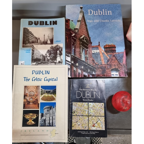 783 - A box containing four books of Dublin interest, including 