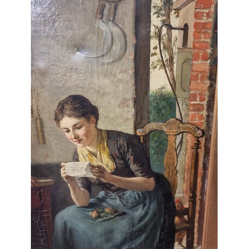 71 - Star Lot : An early 20th century large oil on canvas painting  Jean Arnold Heijermans. Features two ... 