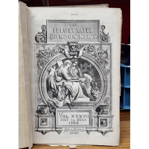 271 - A very exciting collection of four early Victorian publications of the Illustrated London News. This... 