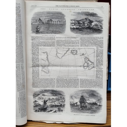 271 - A very exciting collection of four early Victorian publications of the Illustrated London News. This... 