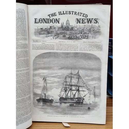 271 - A very exciting collection of four early Victorian publications of the Illustrated London News. This... 