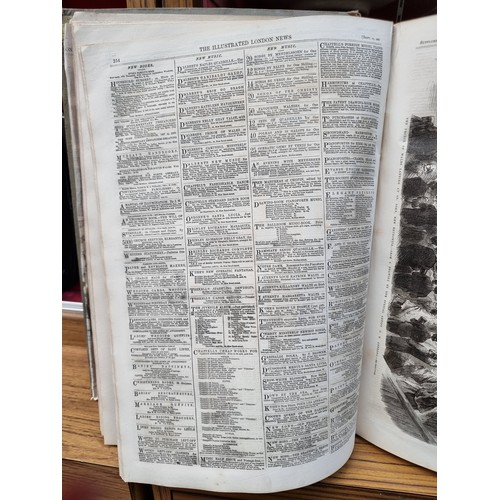 271 - A very exciting collection of four early Victorian publications of the Illustrated London News. This... 