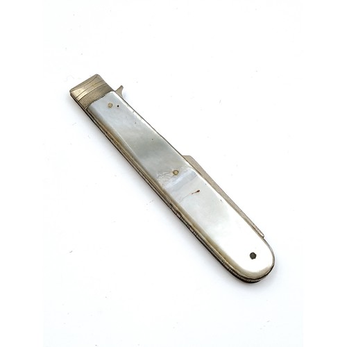 810 - A beautiful collection of Items consisting of an Irish Silver Letter Opener hallmarked Dublin 1955, ... 