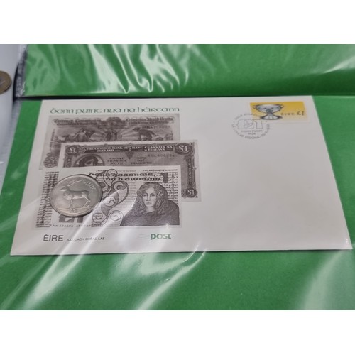 965 - A collection of approx. 30 fine first day covers including Irish examples: 50th Anniversary, new £1 ... 