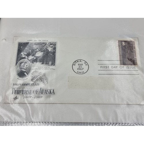 967 - A fantastic scarce selection of approx. 50 United States first day covers including John F. Kennedy,... 