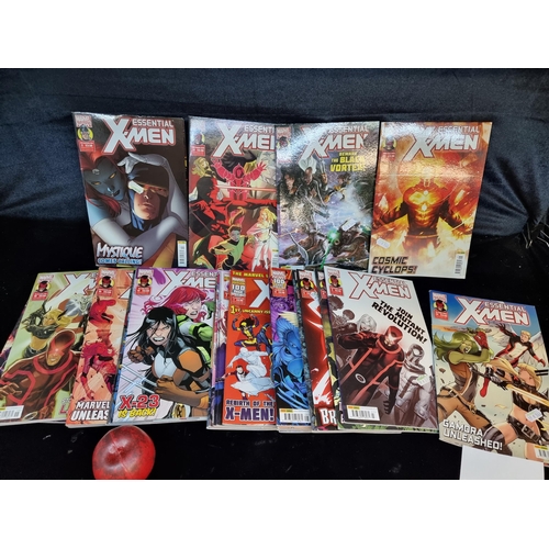 112 - A large collection of approximately 30 X-Men comic books. All in very good condition.