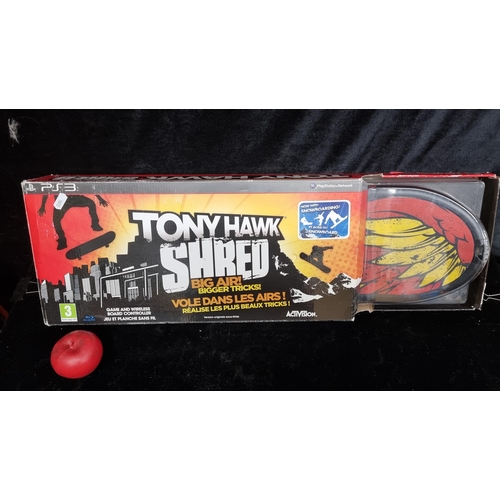 181 - A brand new in box Tony Hawk Shred videogame for PlayStation 3. RRP $79.99 on www.toyheaven.ca.