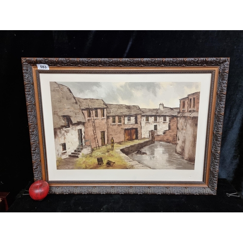 83 - Star Lot: A fantastic large original Tom Cullen (b.1934 - d.2001) oil on linen canvas painting by th... 