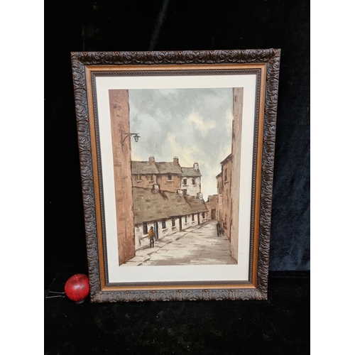 84 - Star Lot: A fantastic large original Tom Cullen (b.1934 - d.2001) oil on linen canvas painting by th... 