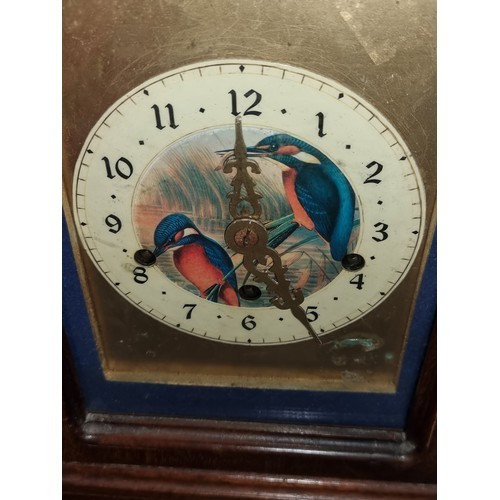 66 - Star Lot : A superb very large 19th century  mantle clock featuring beautiful embroided detail to bo... 