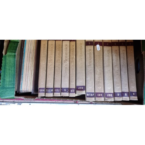 154 - A selection of approx. 46 books including a complete collection of vintage hardback 'Children's Brit... 