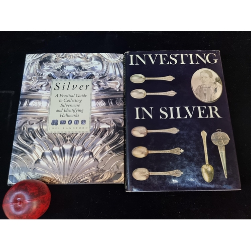 174 - Two hardback books of silver interest including 'Investing in Silver' by Eric Delieb from 1970 and '... 