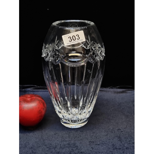 303 - A fabulous large and heavy 1970's Waterford Crystal 9