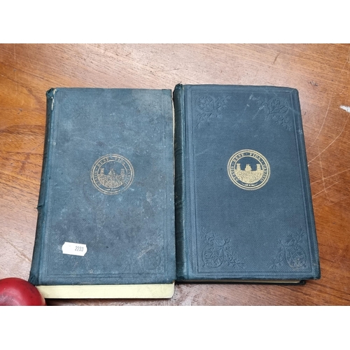 786 - Two antique hard back books titled The History of Cork Volumes I and II by Rev C. B. Gibson publishe... 