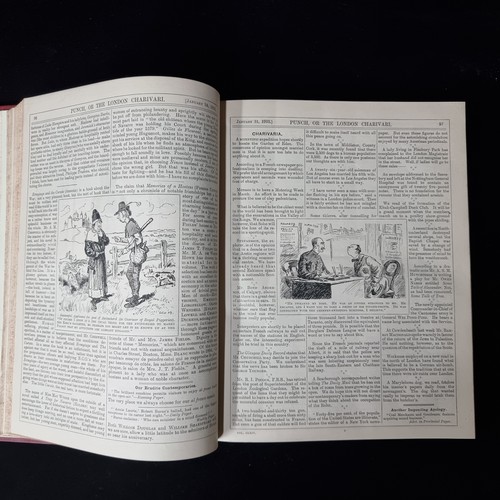 792 - A set of four Punch's Almanacks dating from 1923 - 1925. Fabulous advertising illustrations througho... 