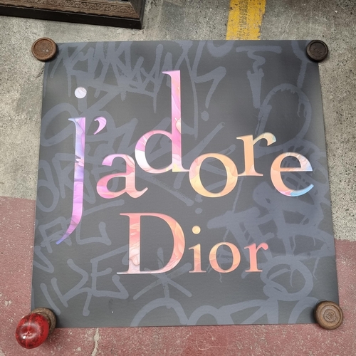 152 - A first 1/1 edition print by the artist Aiiroh titled 'Street Fusion J'adore Dior' dating to 2023. P... 