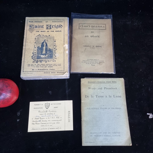 170 - A collection of vintage and antique Irish books and publications including 