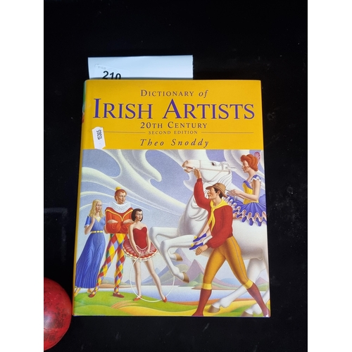 210 - The Dictionary of Irish Artists by Theo Snoddy. A large book in good order. Good book to have.