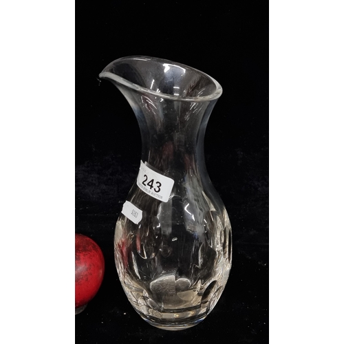 243 - A fabulous John Rocha for Waterford Crystal carafe. In super like new condition.