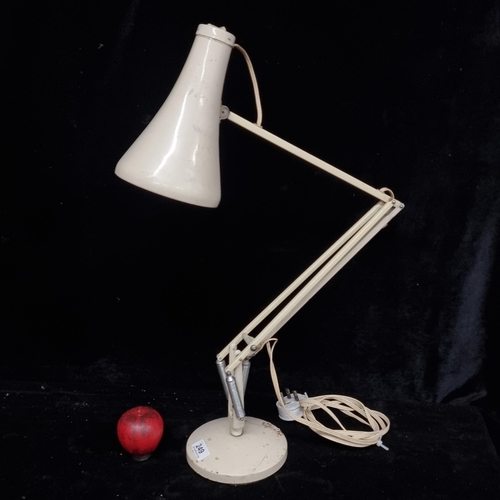 249 - A large 1950's original Herbert Terry anglepoise lamp.