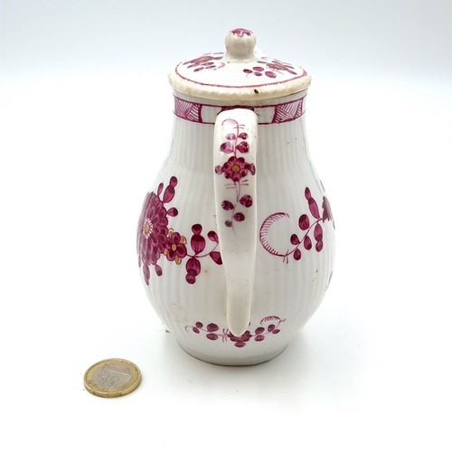 261 - Star Lot: An antique c.1774 Meissen lidded cream jug from the Marcolini period. Boasting a beautiful... 