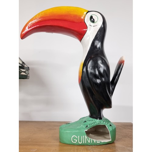 193 - A large Guinness toucan advertisement. There is damage to one side at the base. Will show an image l... 