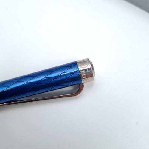 556 - Star Lot : A fabulous original vintage Christian Dior ballpoint pen with striking enamelled body wit... 