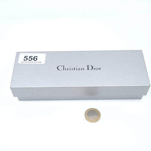 556 - Star Lot : A fabulous original vintage Christian Dior ballpoint pen with striking enamelled body wit... 