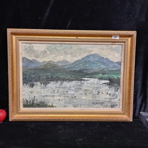 107 - Star Lot: A fabulous original Morris Meredith Williams (Welsh, b.1881 - d.1973) oil on board paintin... 