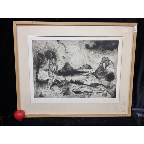 129 - Star Lot: A fantastic Diarmuid Delargy (Belfast b. 1953) limited edition (1/25) copper plate etching... 