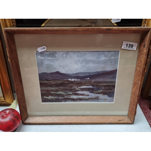 139 - Star Lot : An original Palm Skerrett (Dublin, b.1936 - d.2020) oil on board painting featuring a tra... 