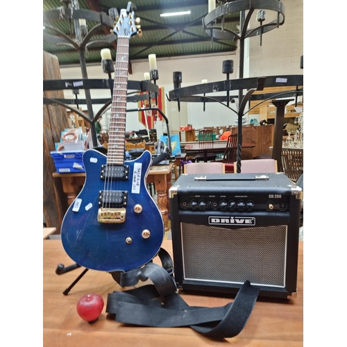 463 - Electric guitar from the EC Series with a Singlecut body shape. The body of the tool is made of soli... 