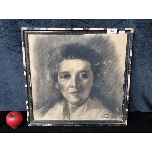 762 - Star Lot: A compelling original Marie Howet (Belgian, B.1897 - D.1984) graphite on paper artwork dat... 