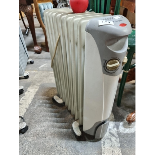 653 - A large oil filled electric radiator from Dimplex.