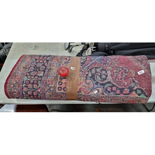 664 - Star Lot : A fabulous Persian Handmade large rug. L293cm x W200cm. This is an absolute beautiful rug... 