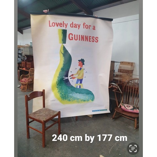 846 - A Super large Guinness Poster for a pub. With an iconic scene from the countries favourite brand. Im... 